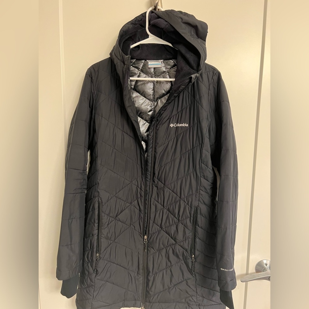 Columbia Omni-Heat winter jacket.